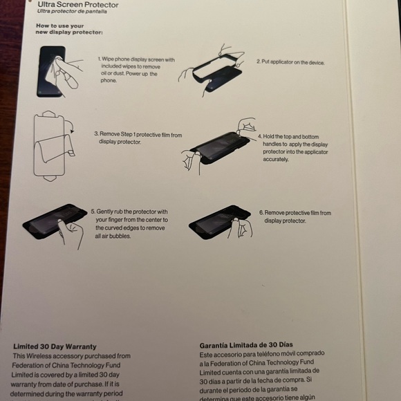 Verizon Ultra Screen Protector for Samsung Galaxy S8+ - Picture 4 of 5